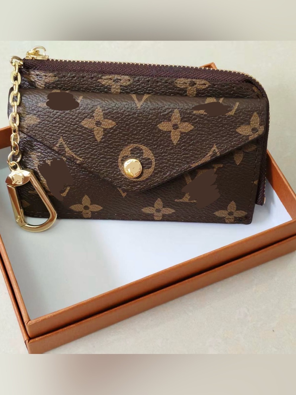 New women’s brown fashion wallet